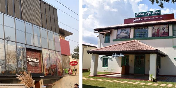 The Fab India Experience Center design